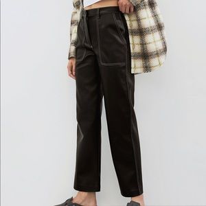 Wilfred Lucy Pant vegan leather size 4